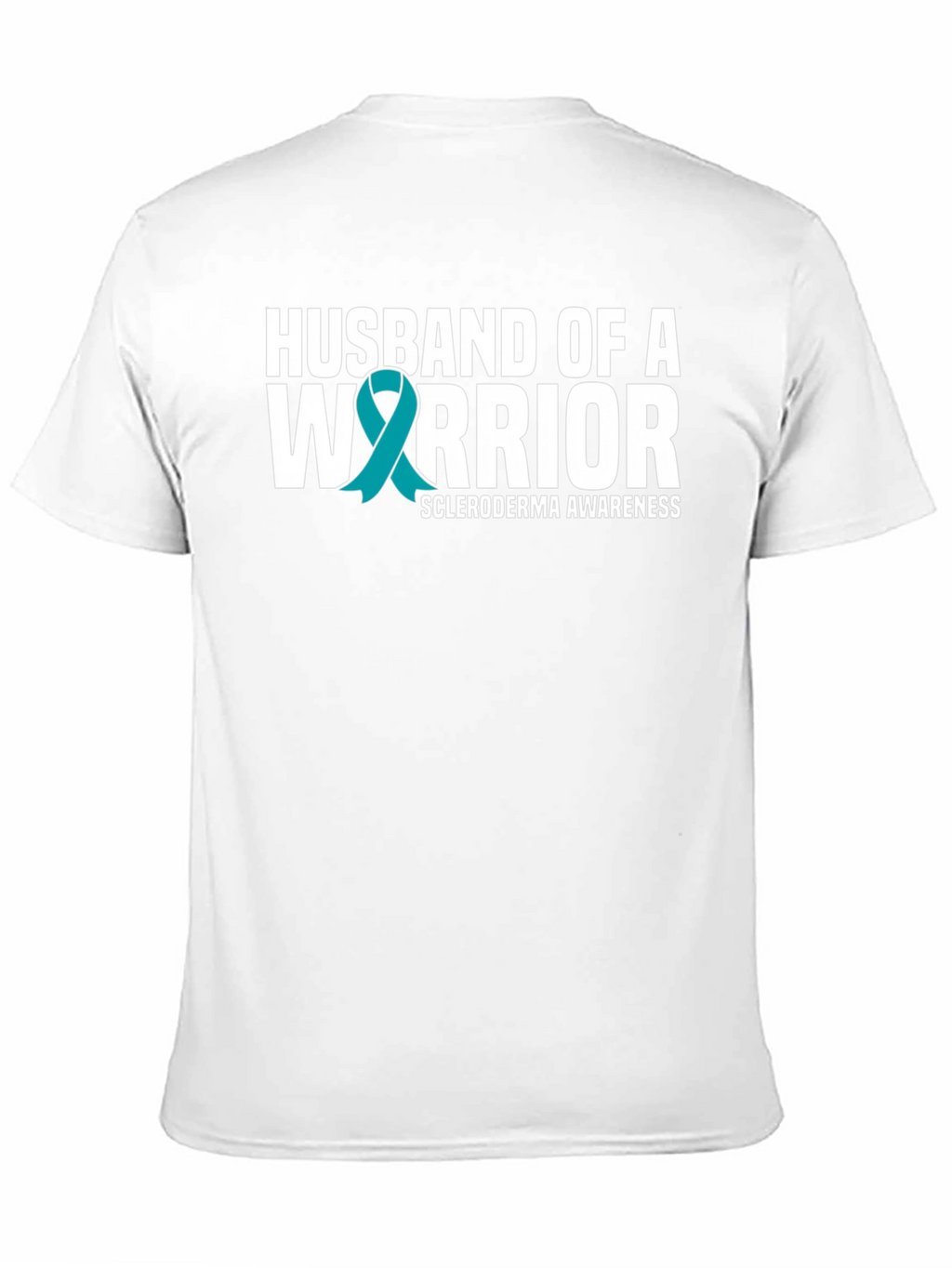 Husband of a Warrior Scleroderma Awareness T-Shirt