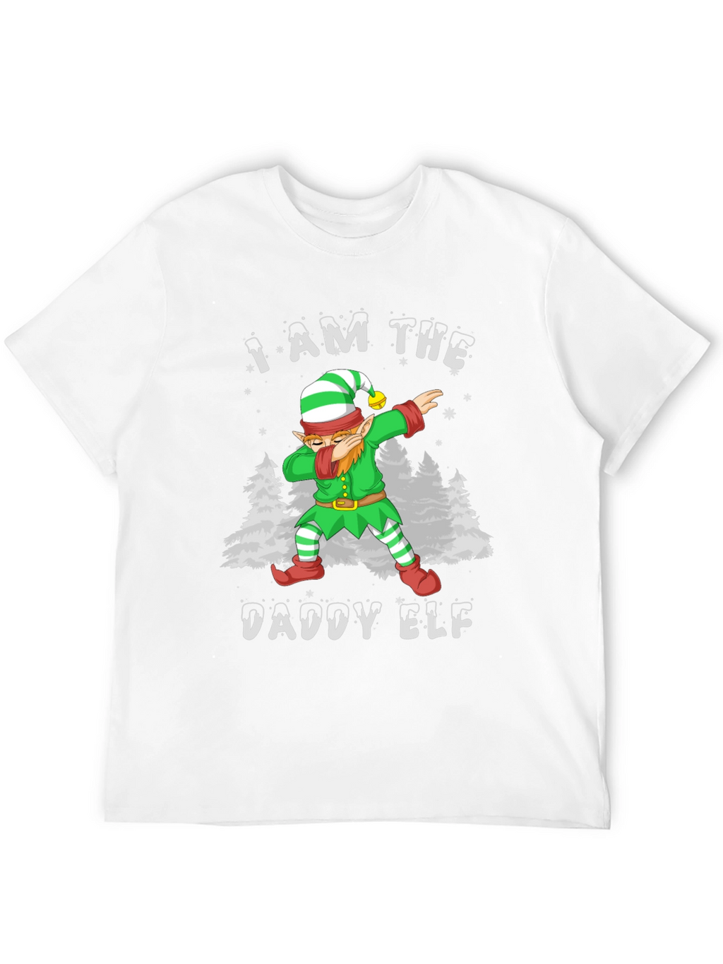 I am the Daddy Elf T-Shirt Christmas Holiday Tee