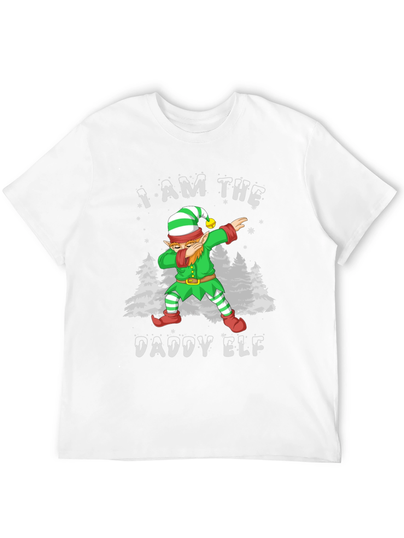 I am the Daddy Elf T-Shirt Christmas Holiday Tee