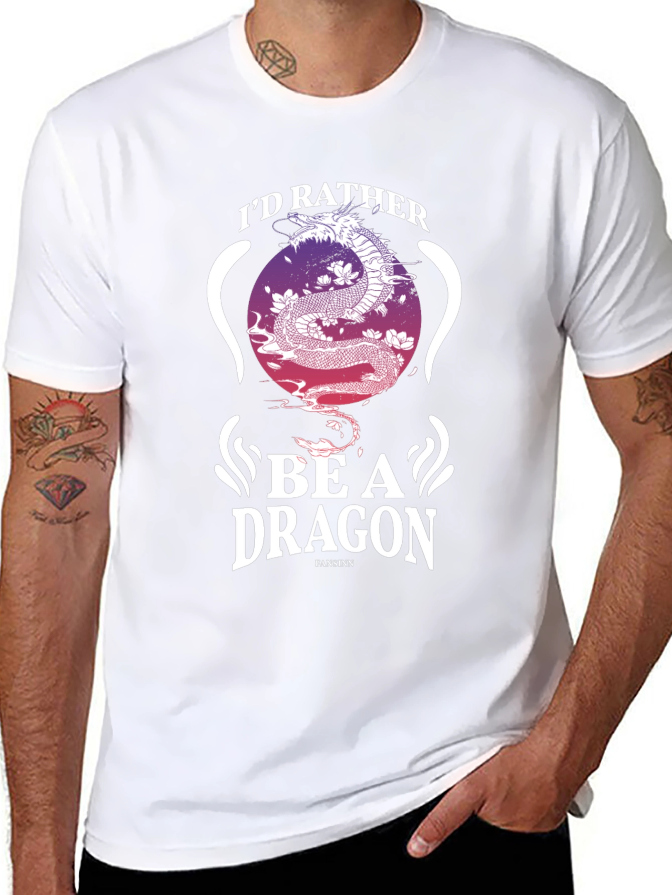 Id Rather Be A Dragon Graphic Tee