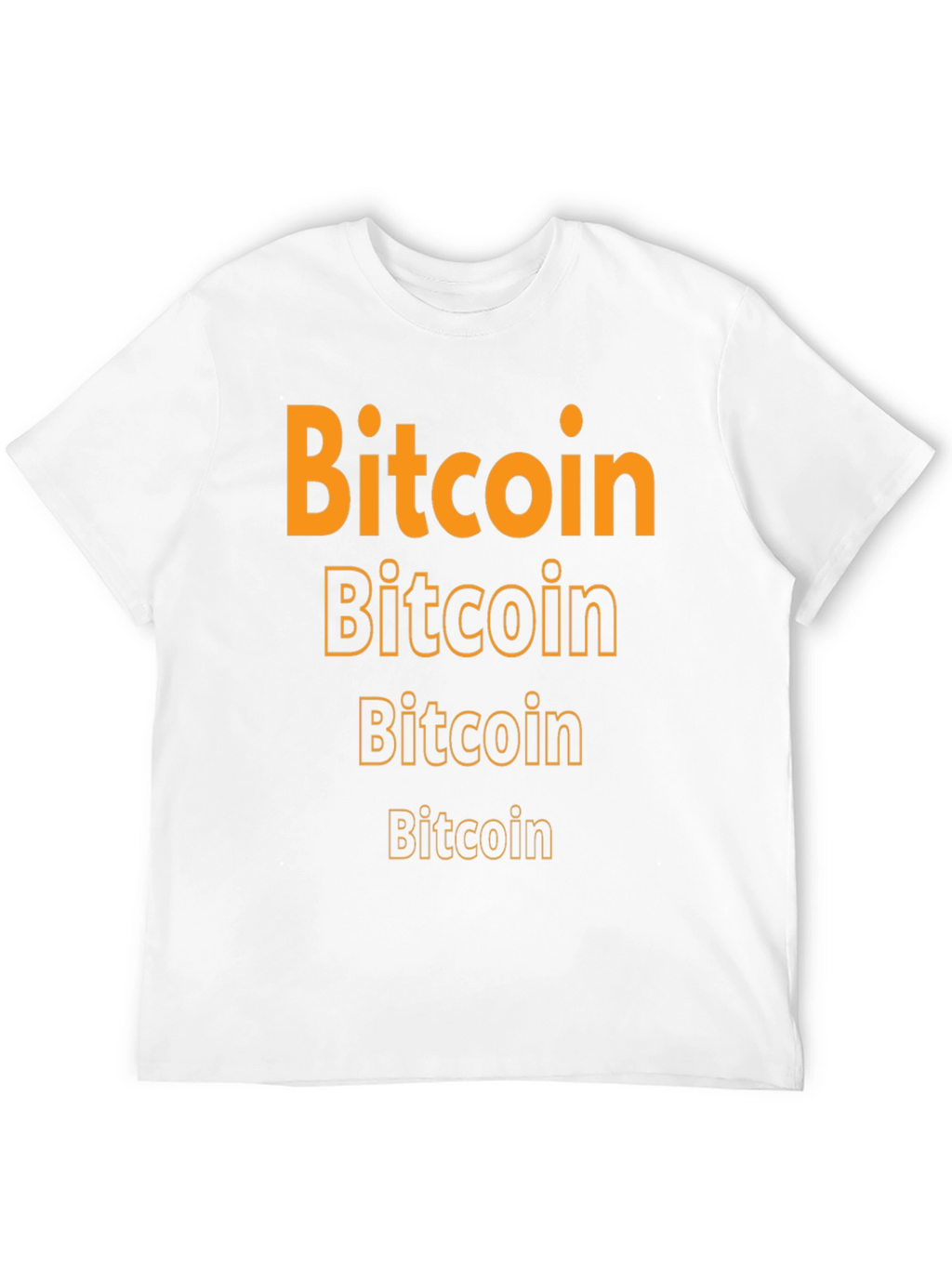 Bitcoin Graphic Tee - Crypto Enthusiast Black T-Shirt