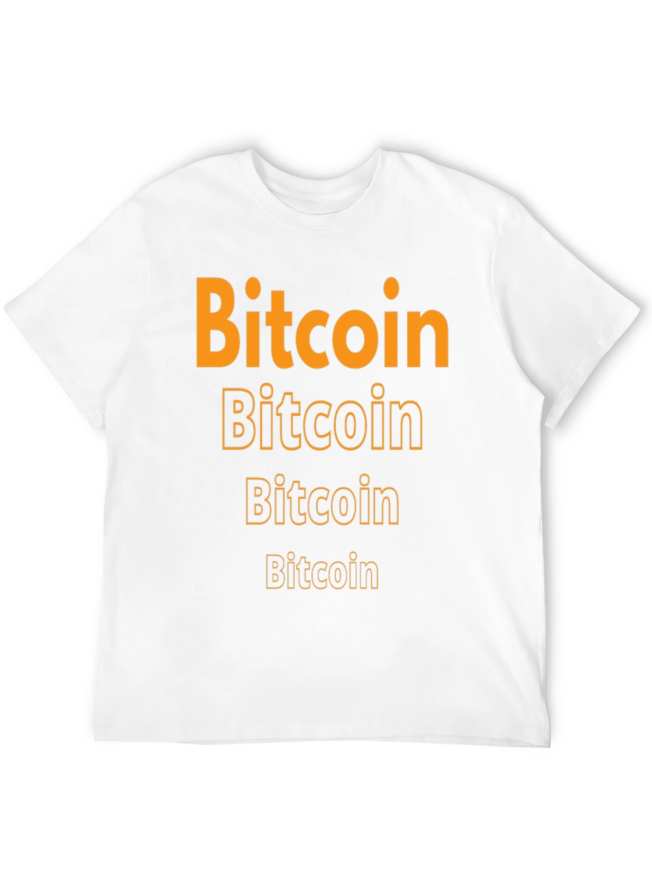 Bitcoin Graphic Tee - Crypto Enthusiast Black T-Shirt
