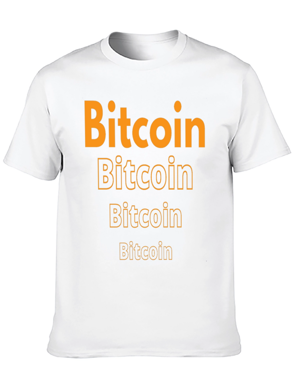 Bitcoin Graphic Tee - Crypto Enthusiast Black T-Shirt