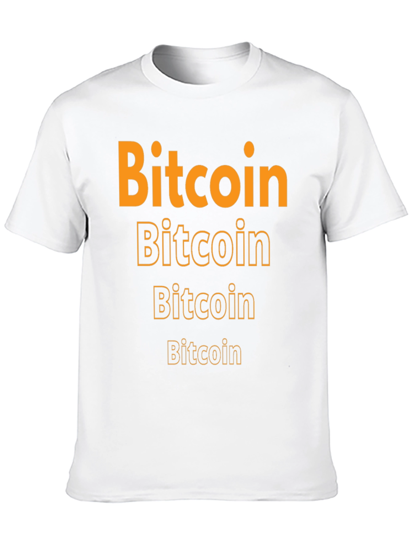 Bitcoin Graphic Tee - Crypto Enthusiast Black T-Shirt