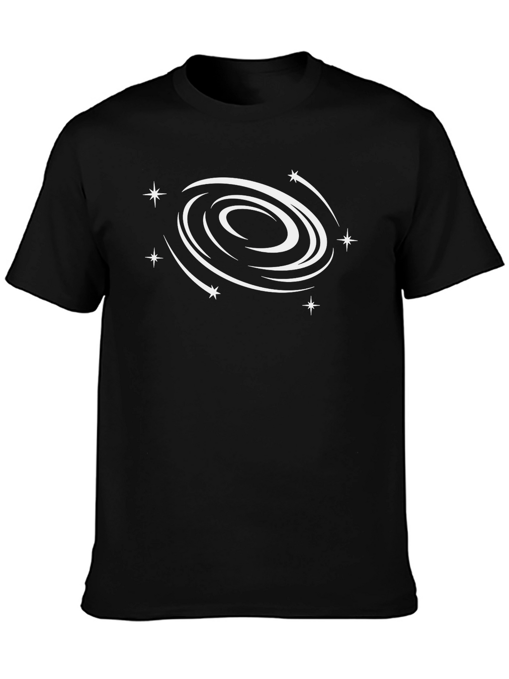 Galaxy Graphic Black T-Shirt - Stellar Style