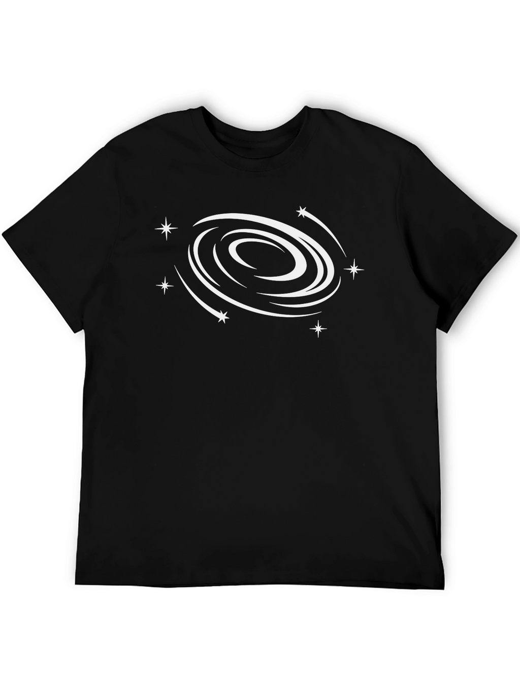 Galaxy Graphic Black T-Shirt - Stellar Style