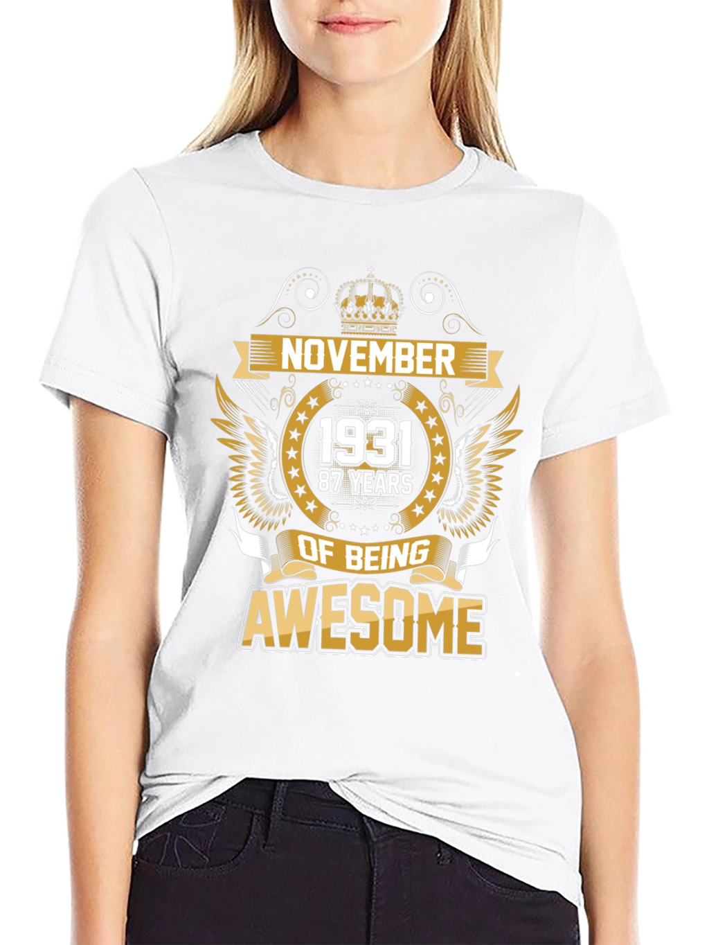 November 1931 87 Years of Being Awesome T-Shirt