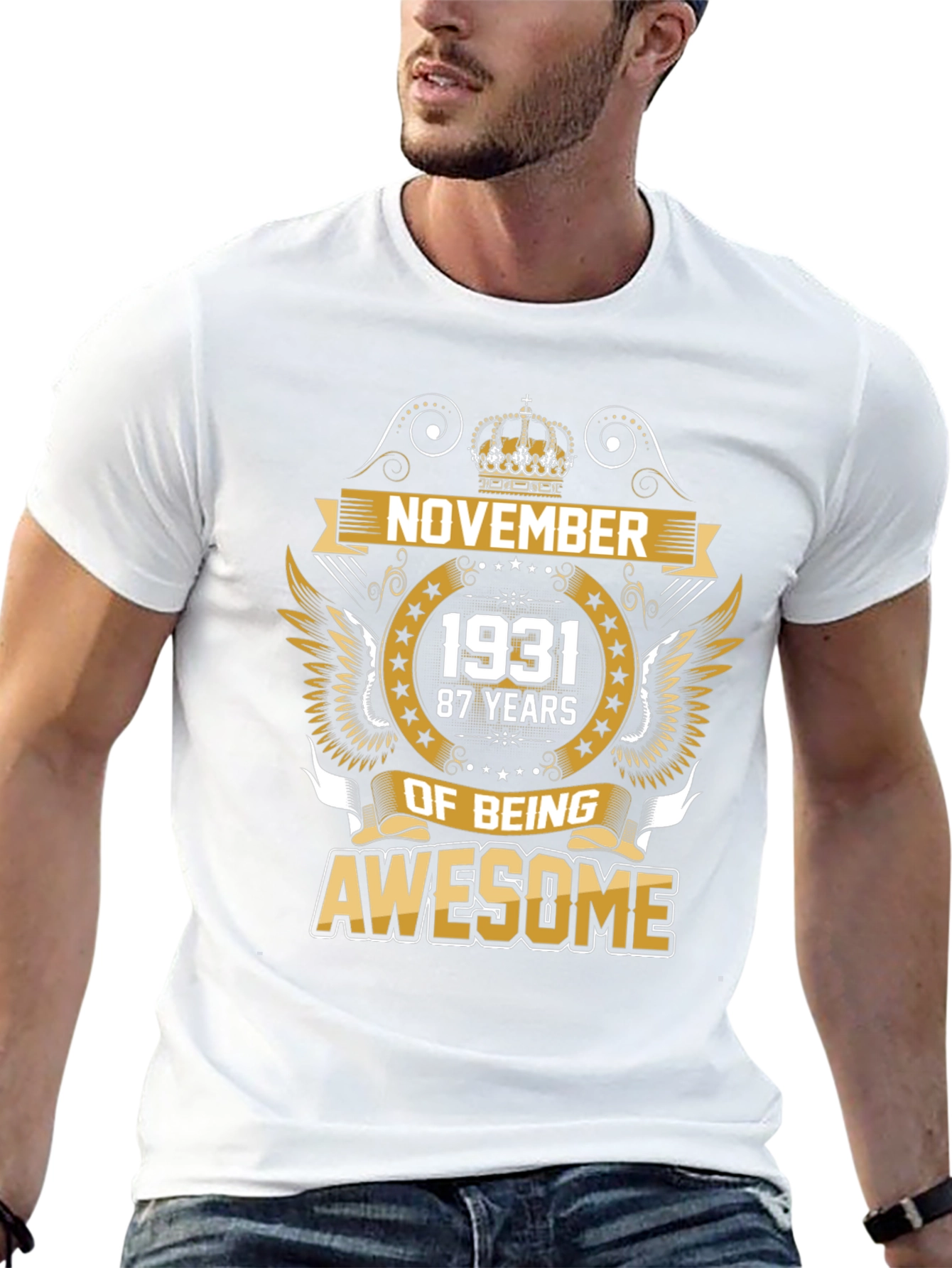 November 1931 87 Years of Being Awesome T-Shirt