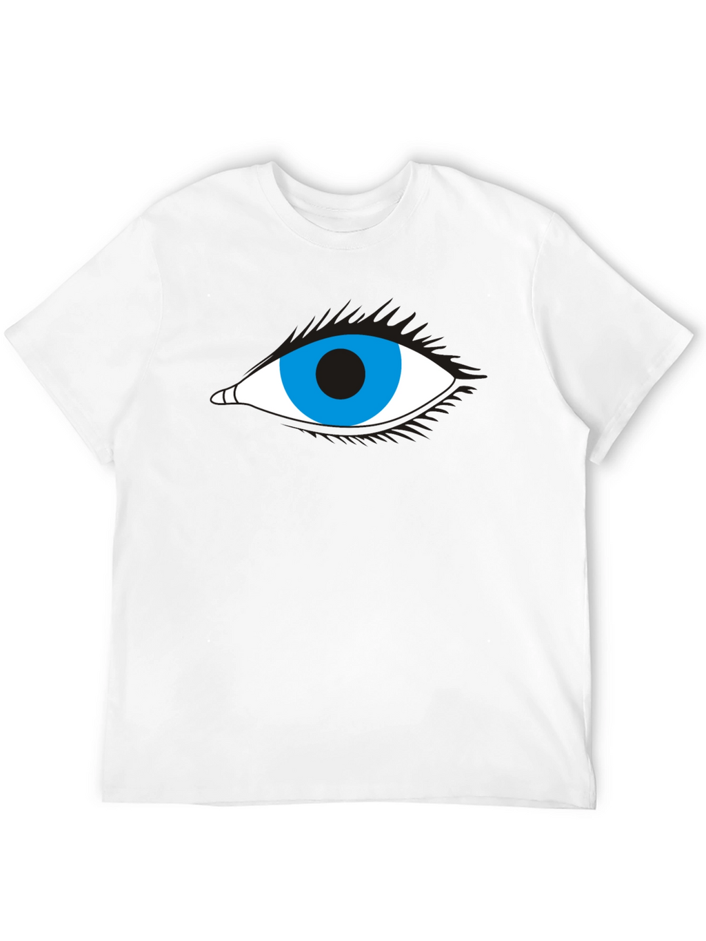 Eye Graphic Black T-Shirt - Stylish & Unique
