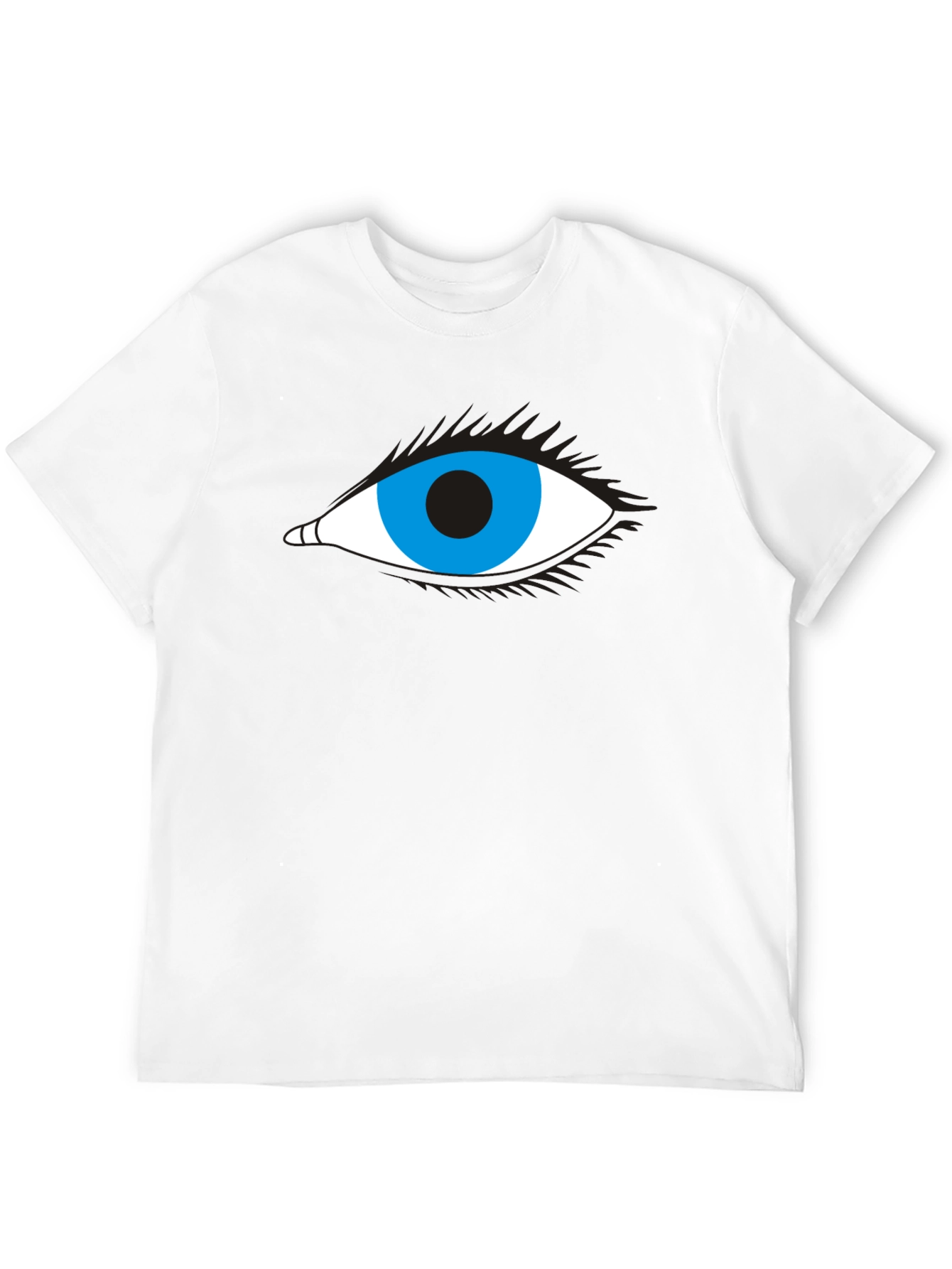 Eye Graphic Black T-Shirt - Stylish & Unique