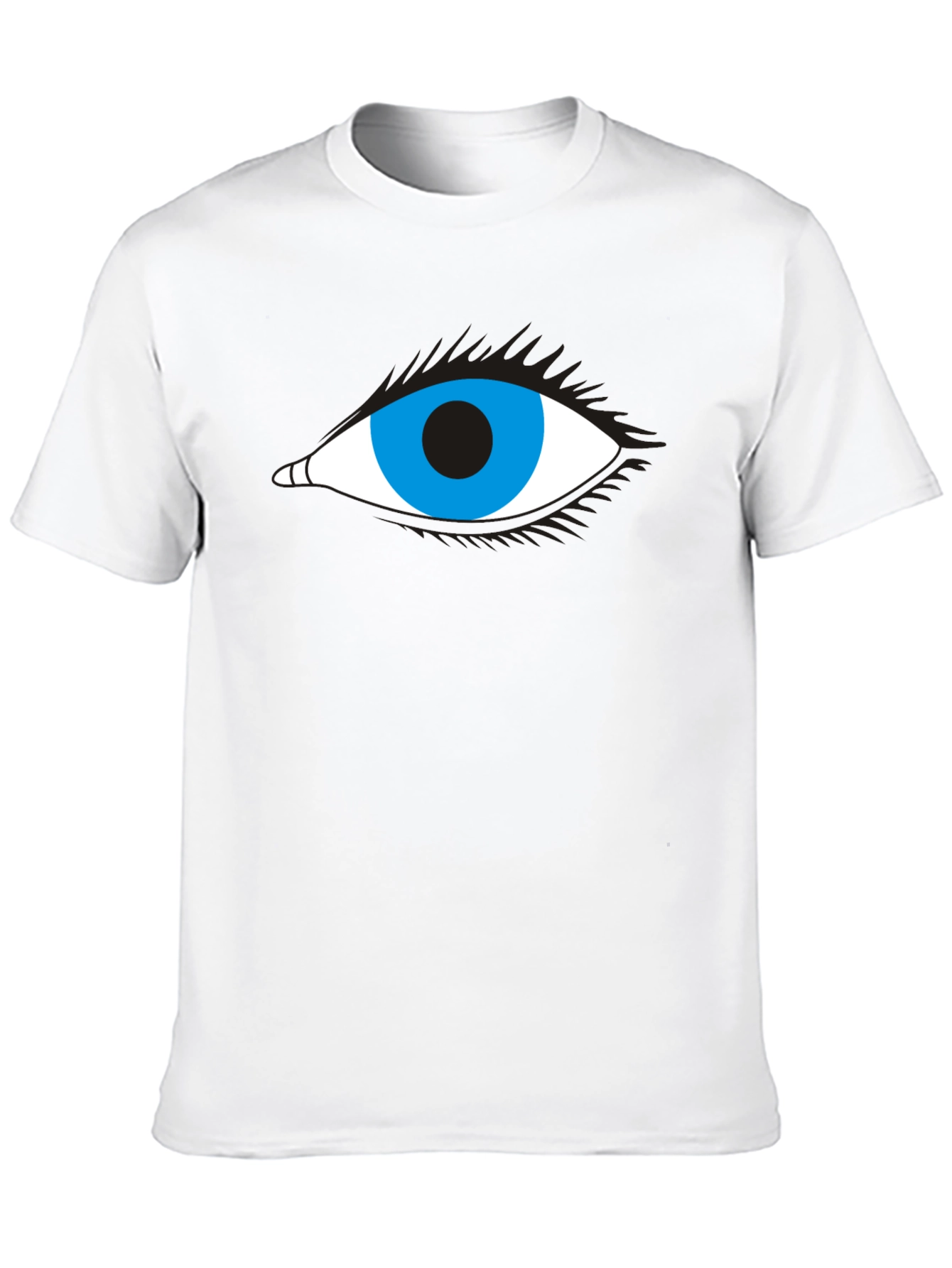Eye Graphic Black T-Shirt - Stylish & Unique
