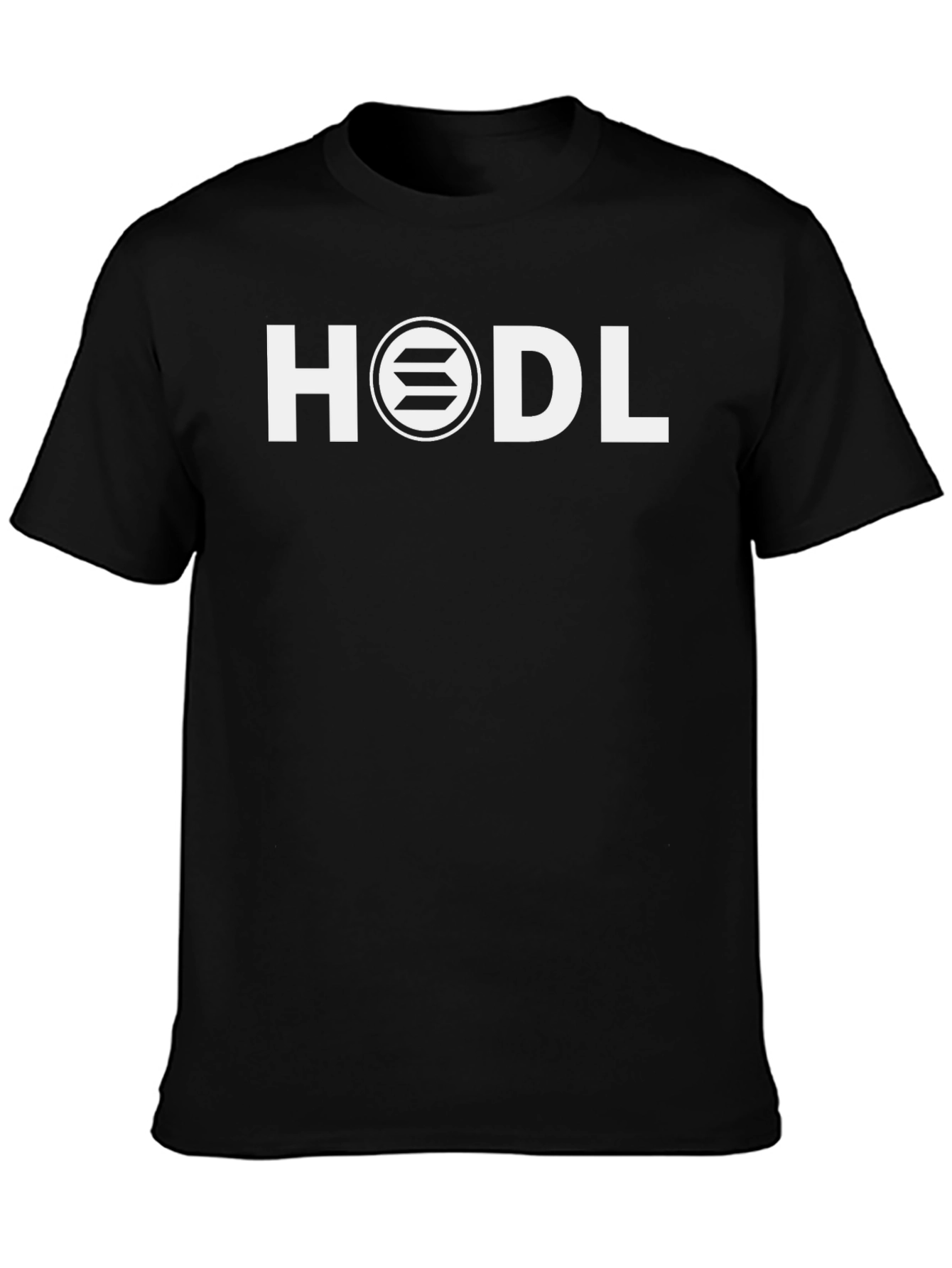 HODL Crypto T-Shirt - Solana Design