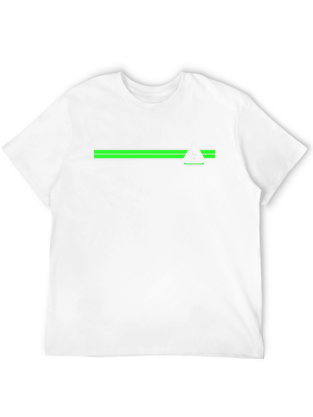 Geometric Line Graphic Tee - Casual Cool T-Shirt