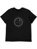 Gemini Constellation Graphic Tee - Zodiac Style