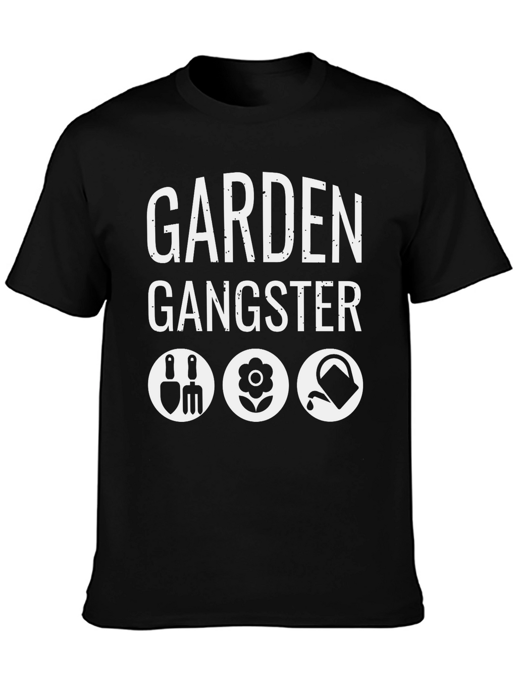 Garden Gangster Graphic Tee - Gardening Humor T-Shirt