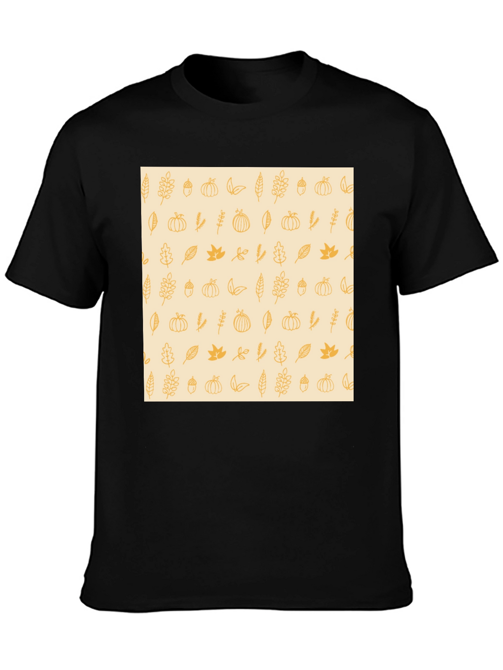 Autumn Harvest Print Tee - Stylish Fall Fashion