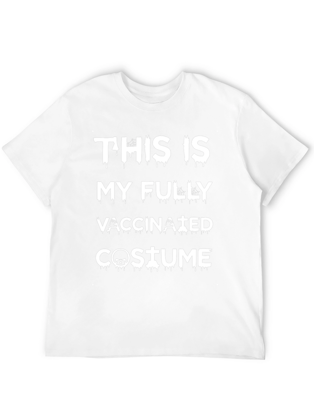 This Is My Fully Vaccinated Costume Black T-Shirt