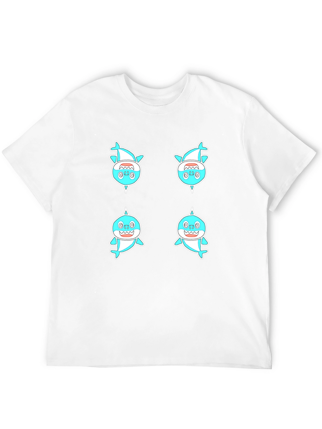Baby Shark Graphic Tee - Mens Black T-Shirt