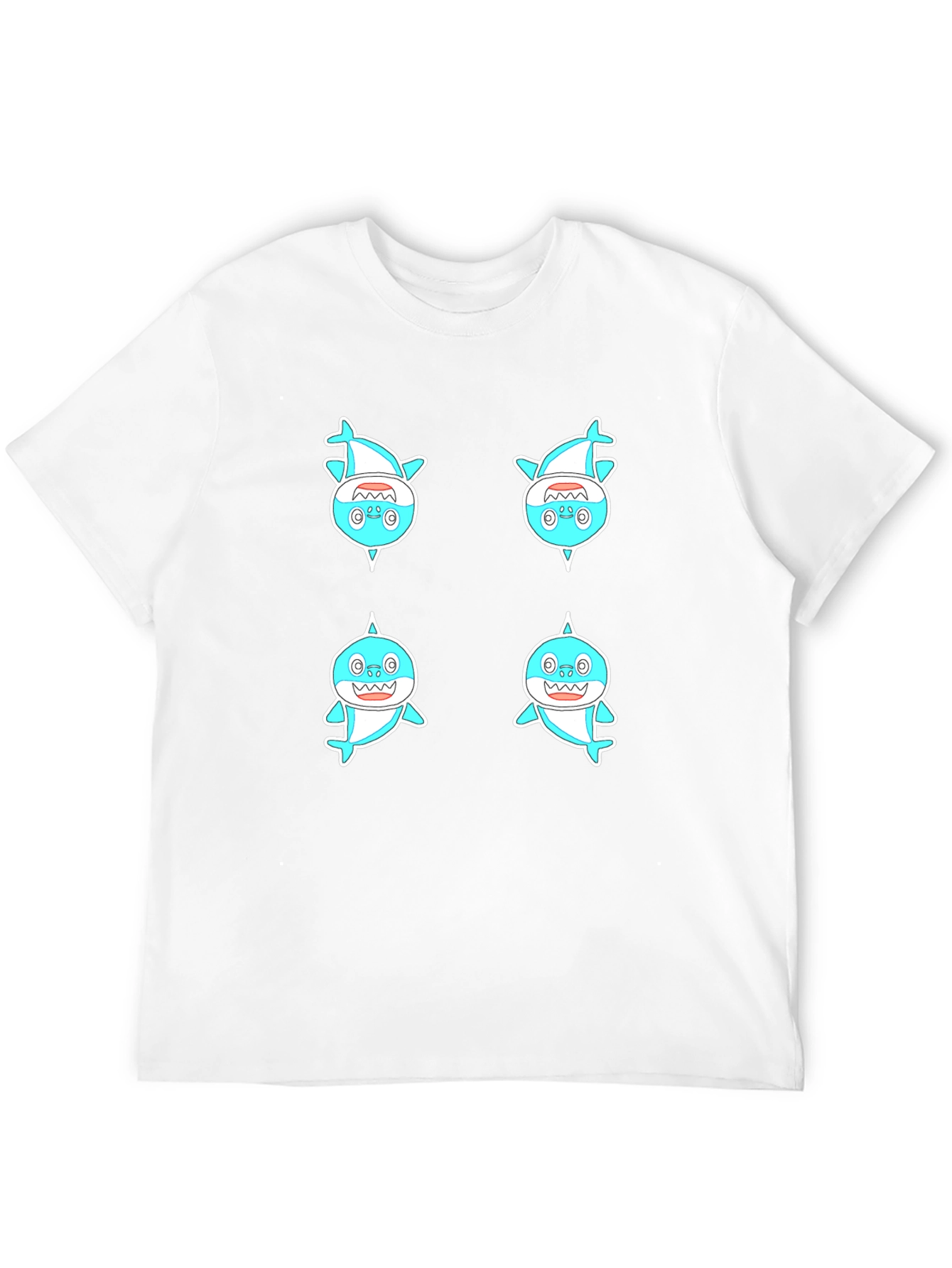 Baby Shark Graphic Tee - Mens Black T-Shirt