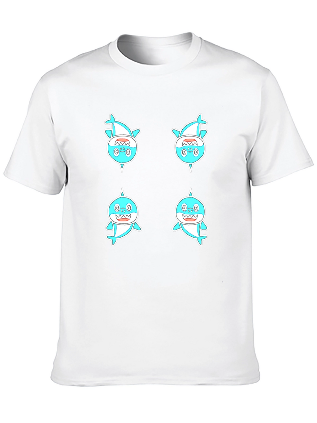 Baby Shark Graphic Tee - Mens Black T-Shirt