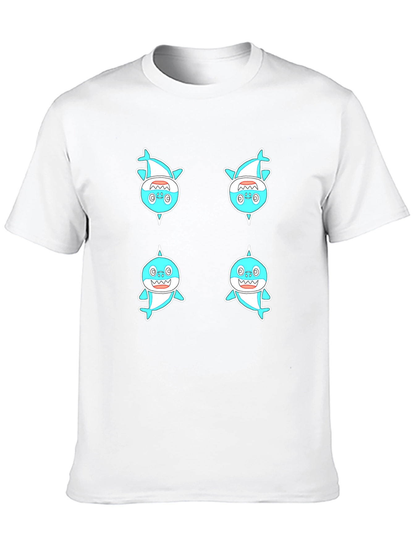 Baby Shark Graphic Tee - Mens Black T-Shirt