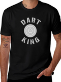 Dart King T-Shirt - Cool Graphic Tee