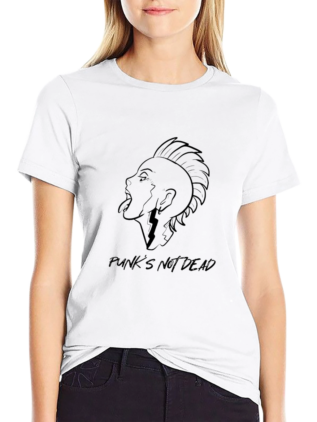 Punks Not Dead Graphic Tee