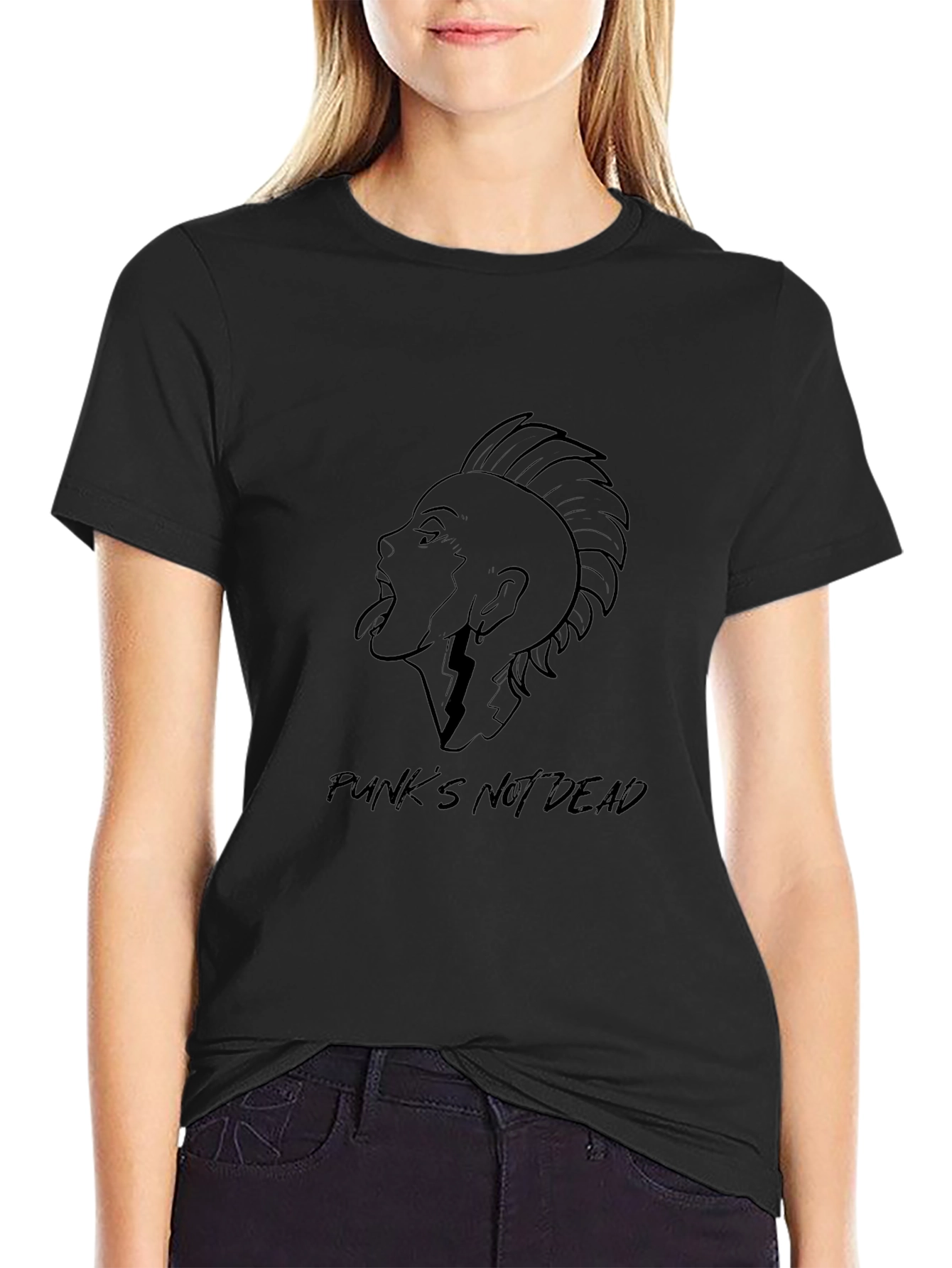 Punks Not Dead Graphic Tee