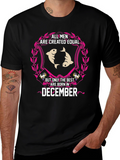 December Birthday Pisces Mens T-Shirt