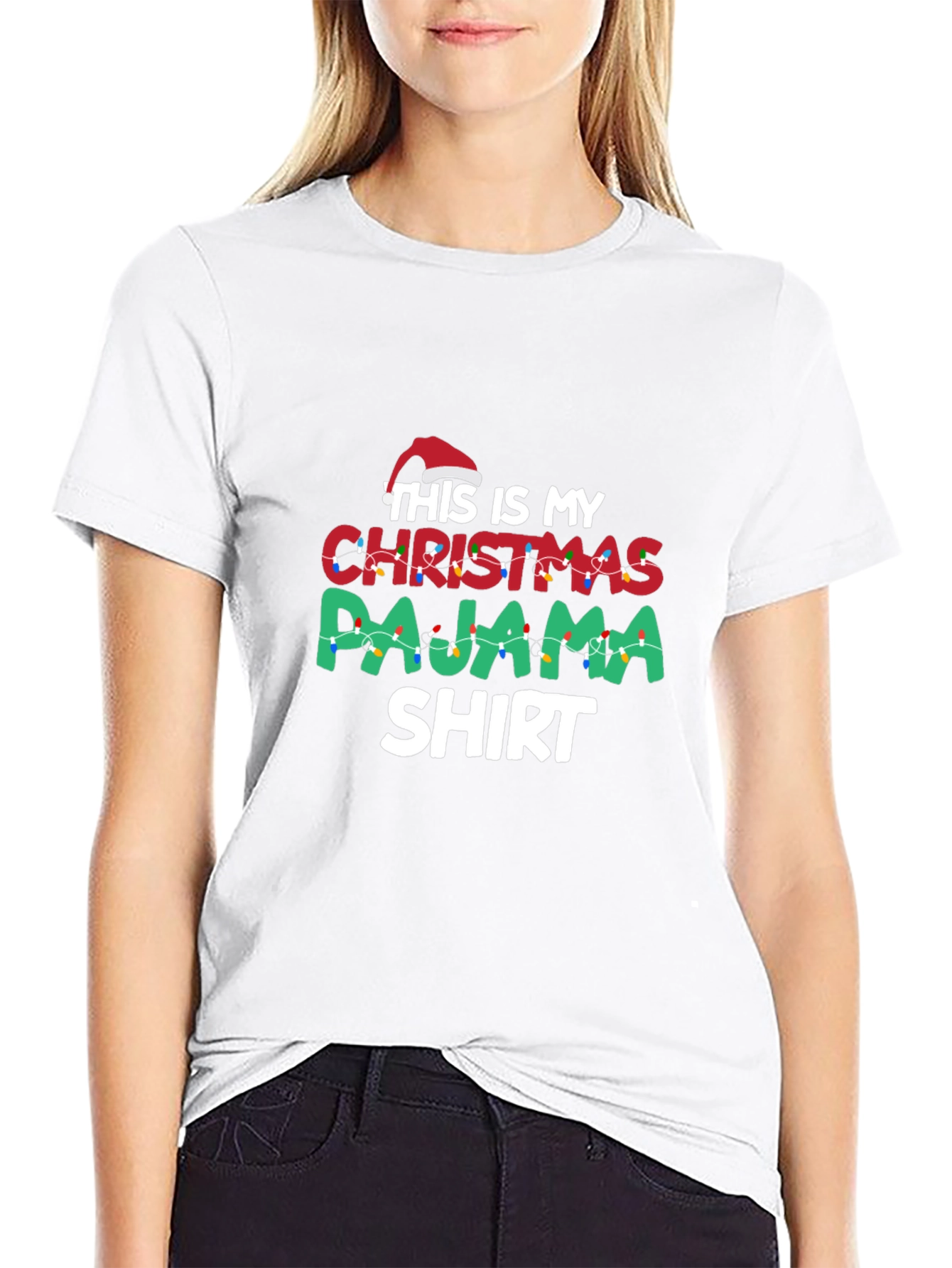 Christmas Pajama Shirt Holiday T-Shirt