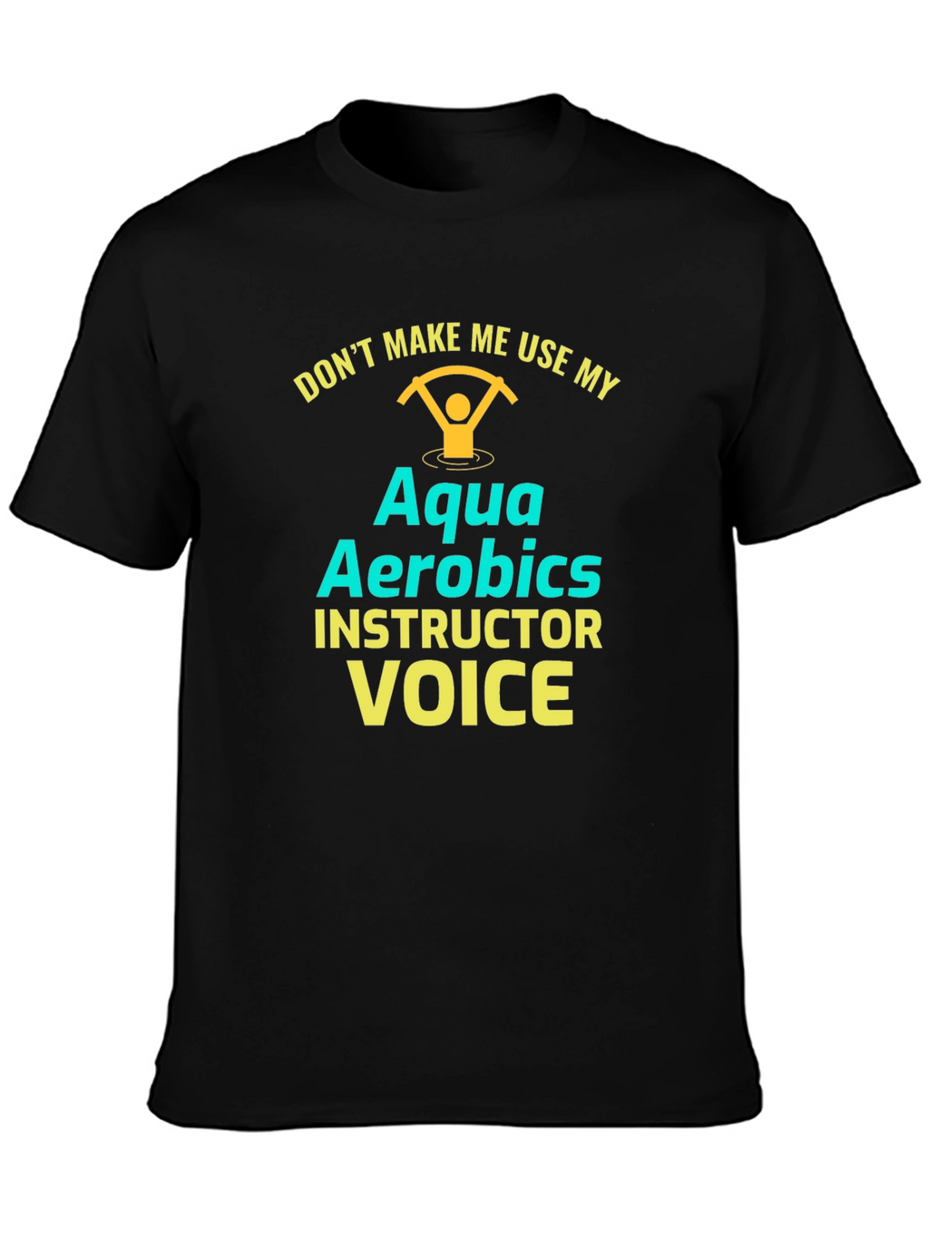 Aqua Aerobics Instructor Novelty Tee