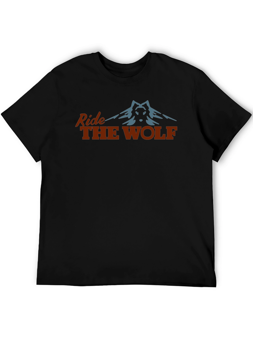 Ride The Wolf Graphic T-Shirt - Adventure Tee