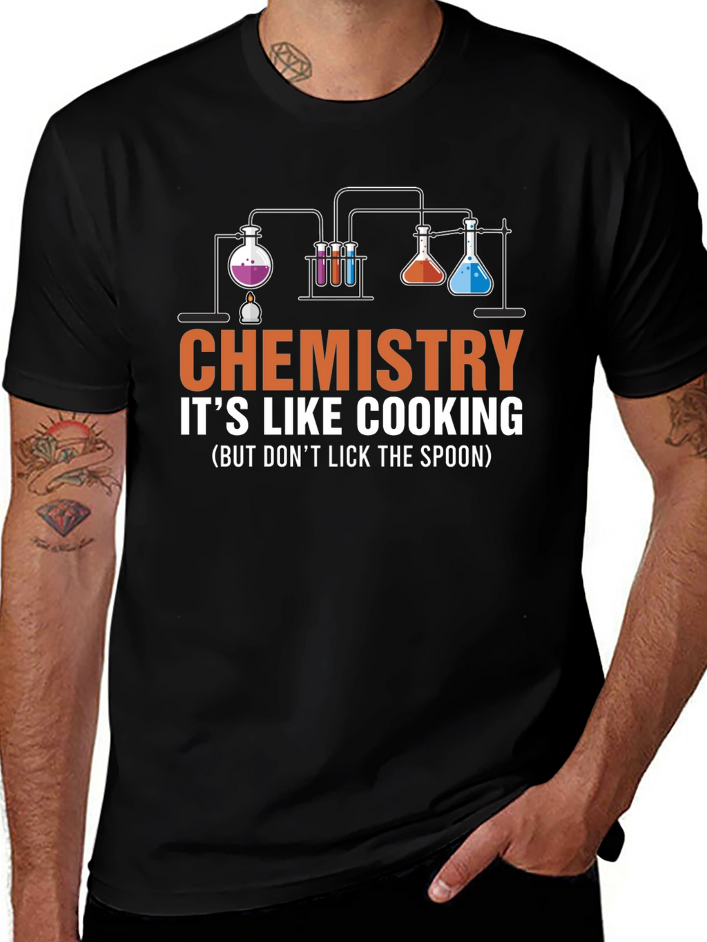 Chemistry Like Cooking T-Shirt - Science Humor