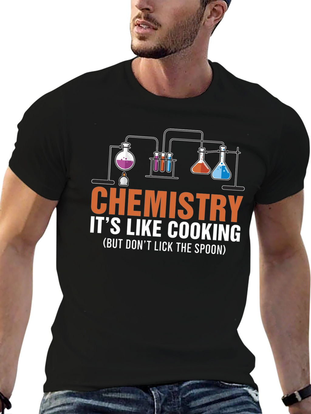 Chemistry Like Cooking T-Shirt - Science Humor
