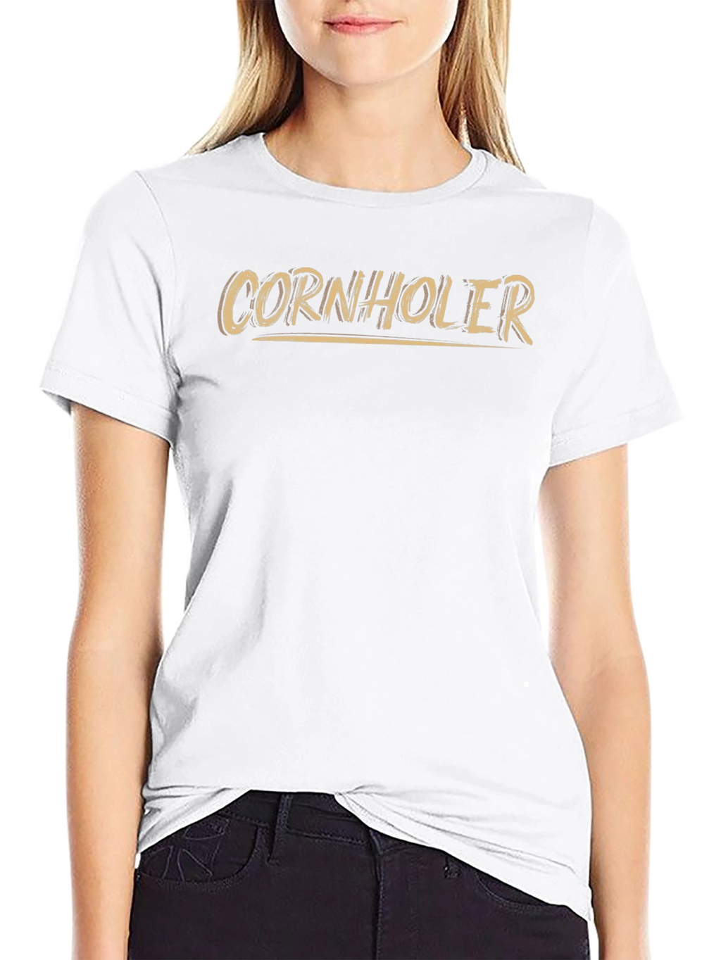 Cornholer T-Shirt: Funny Casual Tee