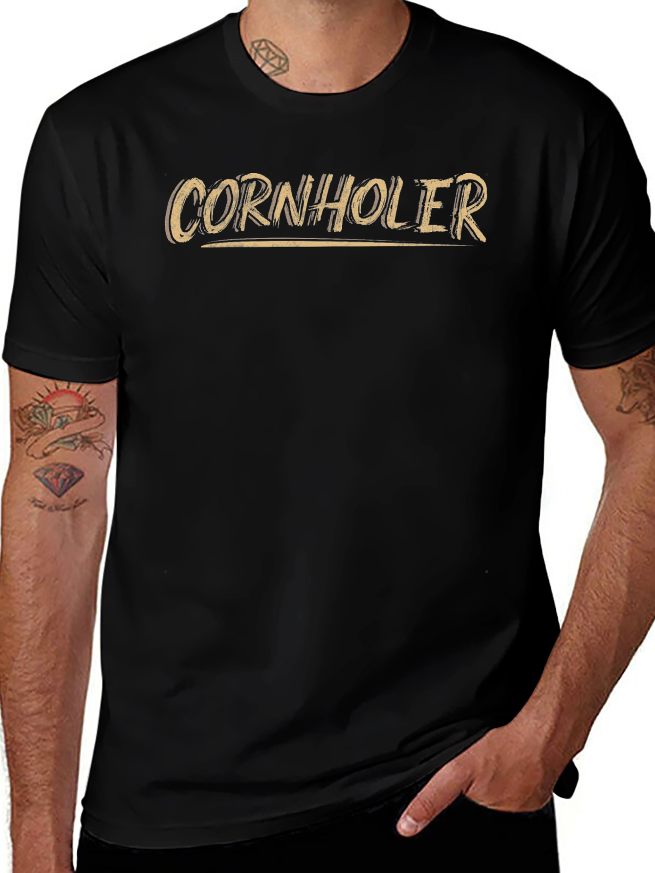 Cornholer T-Shirt: Funny Casual Tee