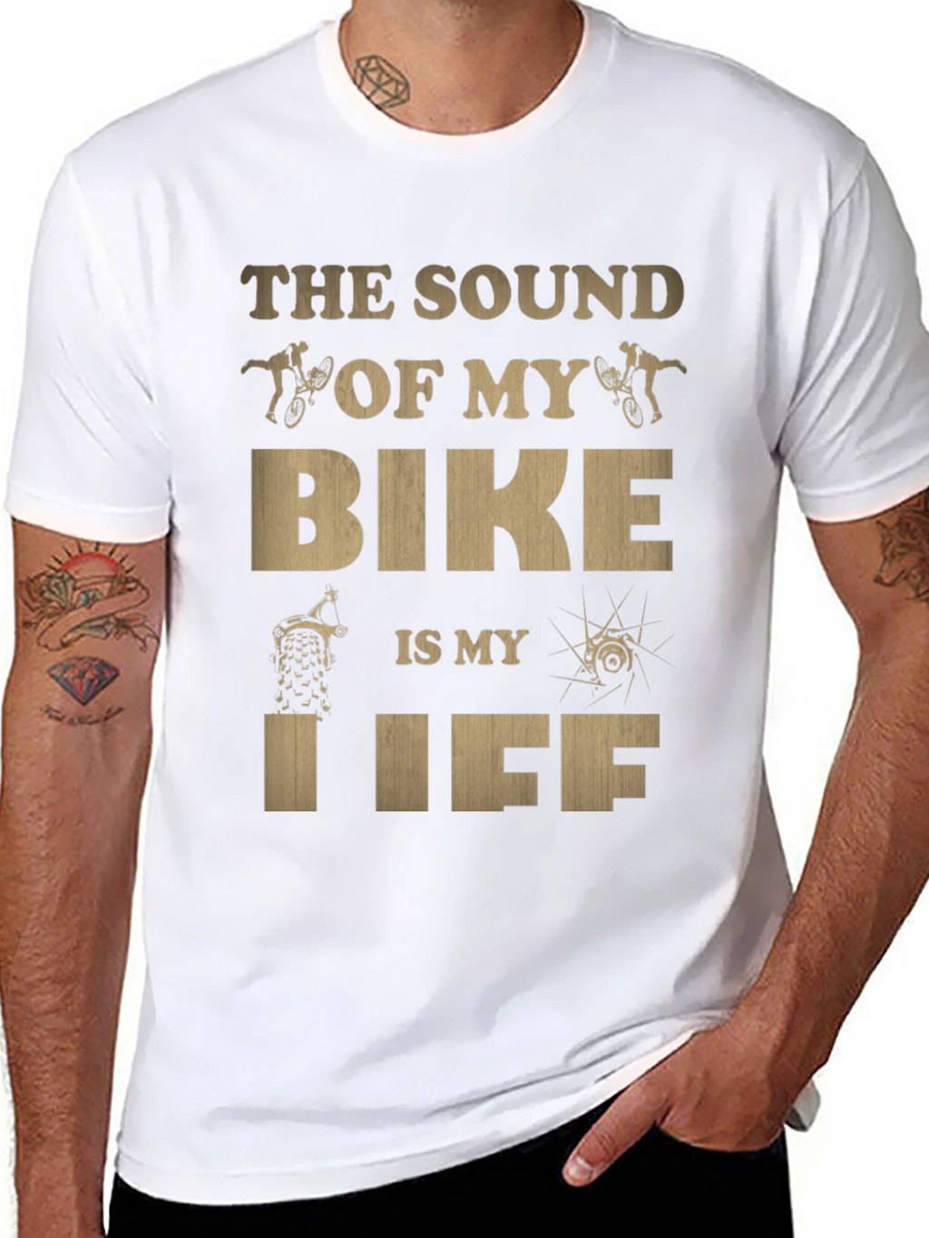 Bike Life T-Shirt - Cycling Enthusiast Apparel