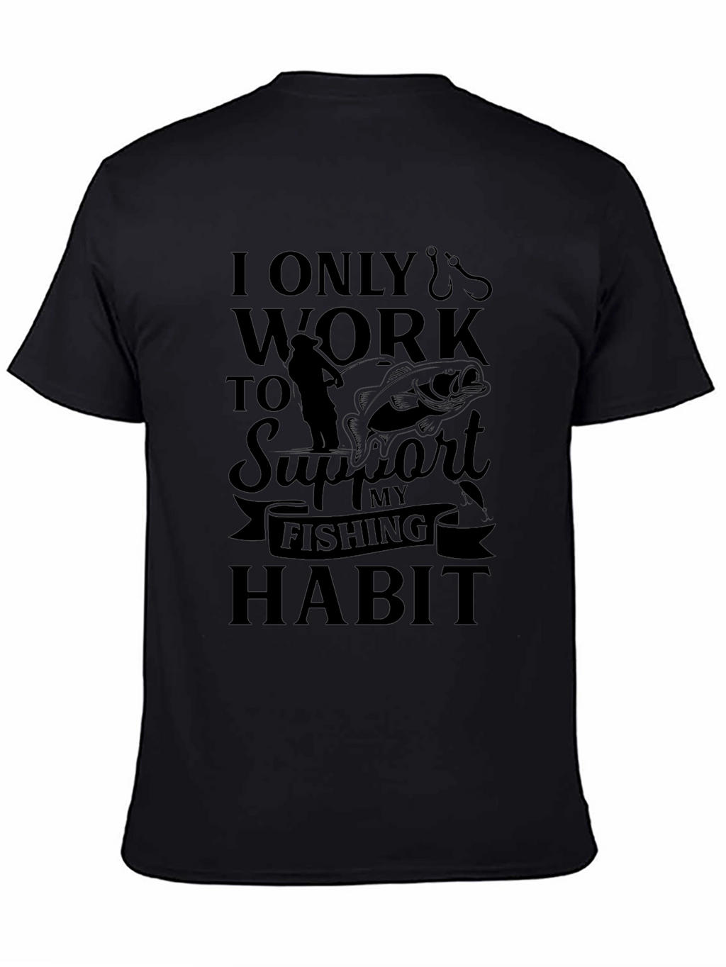 Fishing Habit Graphic Tee