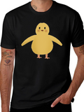 Cute Chick Graphic Tee - Soft Cotton Blend