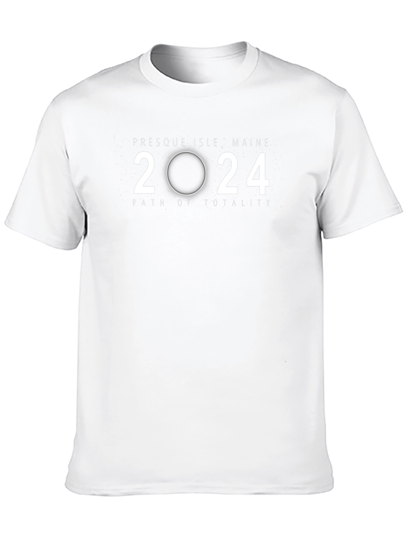 Presque Isle Maine 2024 Total Solar Eclipse T-Shirt