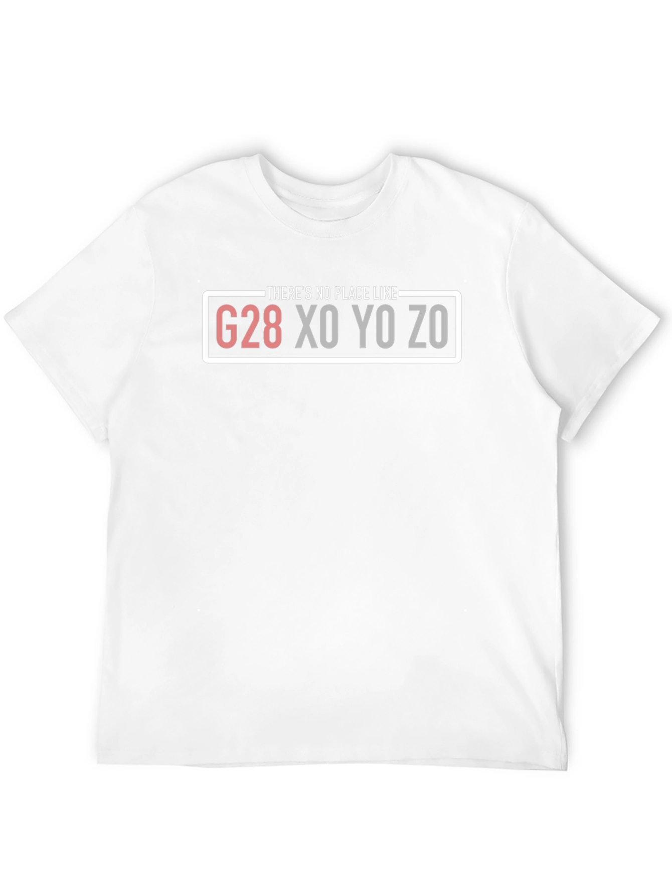 G28 XO YO ZO T-Shirt - Novelty Travel Tee