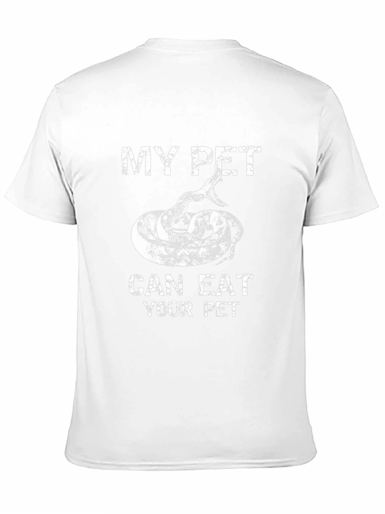 My Pet Can Eat Your Pet Snake Graphic T-Shirt
