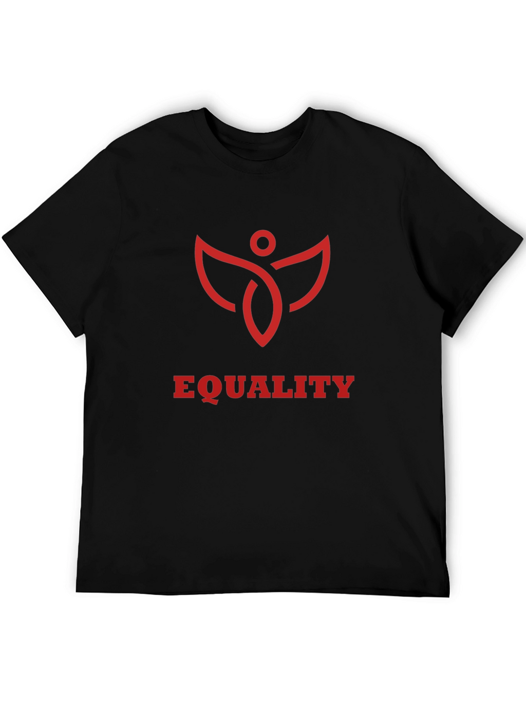 Equality Symbol Graphic Tee - Black