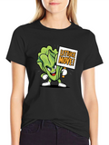 Lettuce Move! Graphic Tee - Funny Vegan T-Shirt