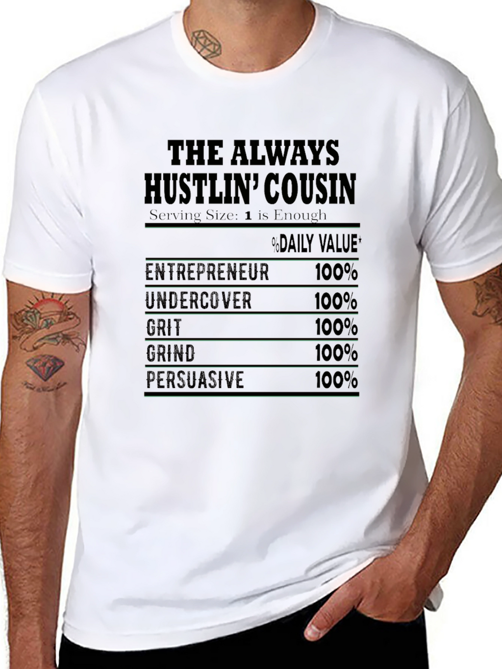 The Always Hustlin Cousin T-Shirt