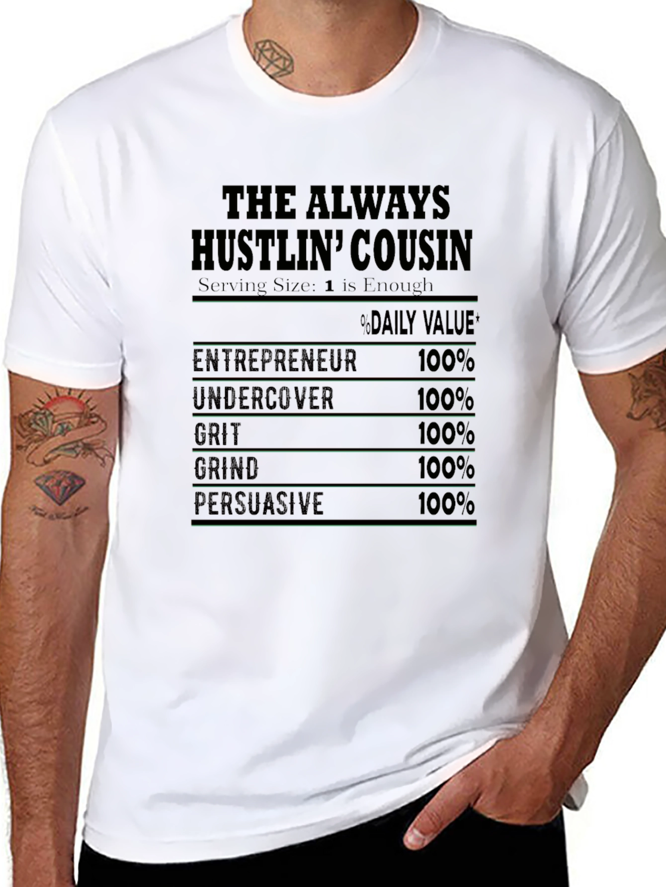 The Always Hustlin Cousin T-Shirt