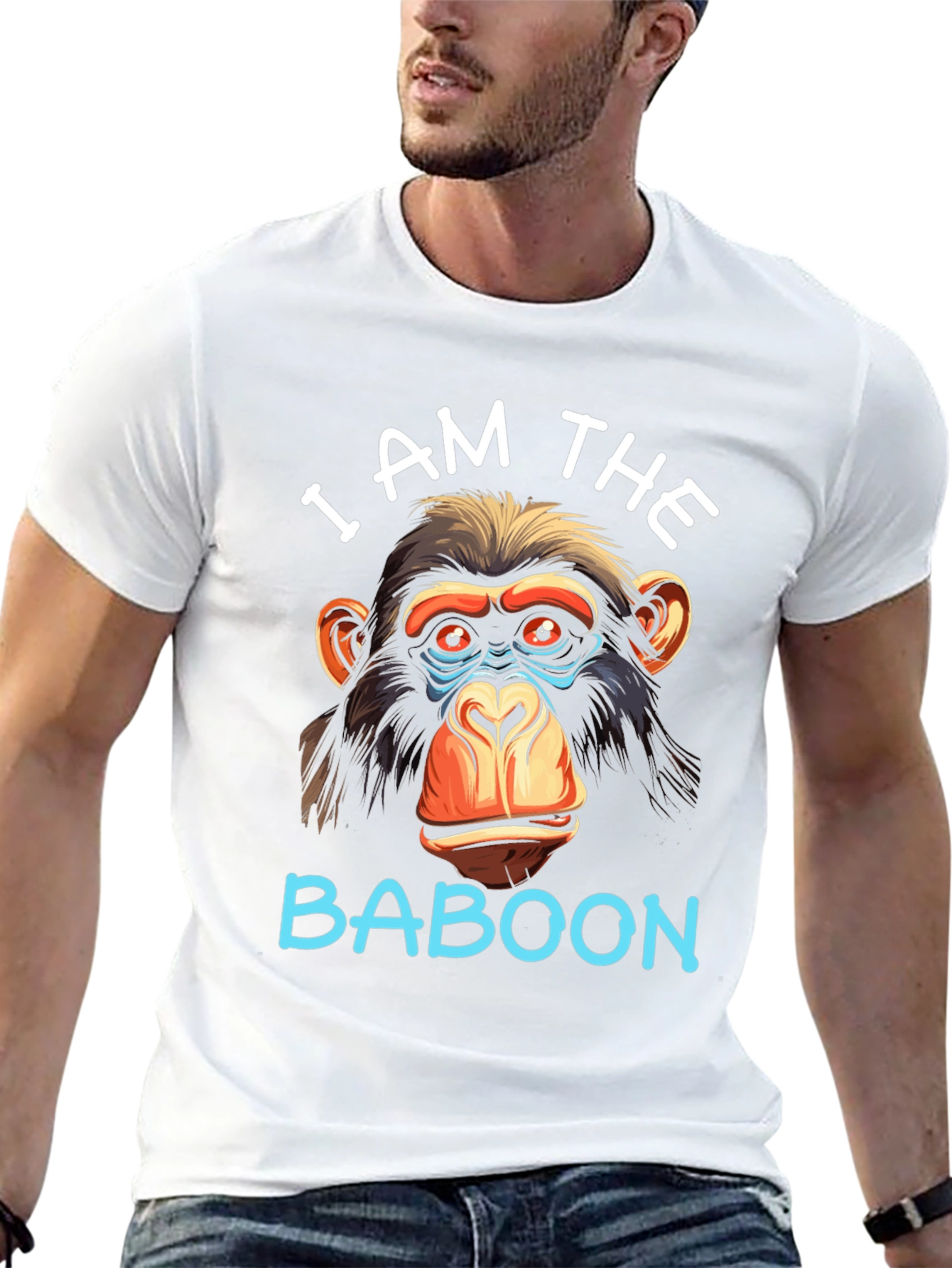 I Am The Baboon Graphic T-Shirt