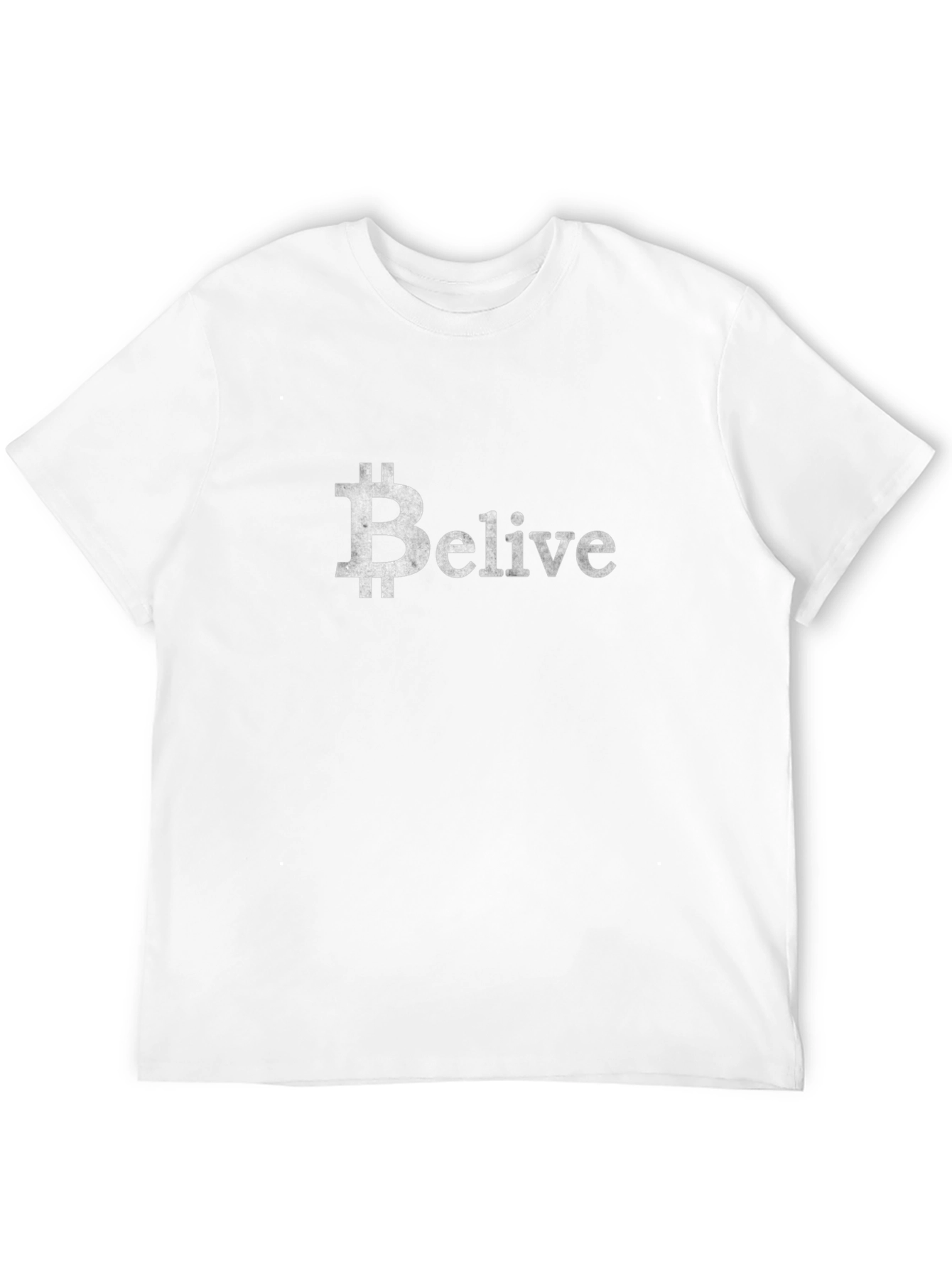 Believe in Bitcoin Black Graphic Tee