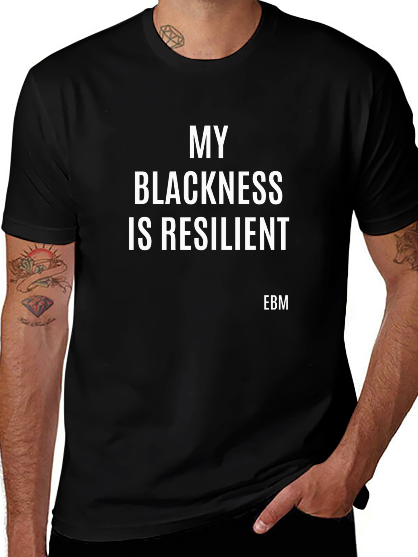 Resilient Blackness Graphic Tee - EBM