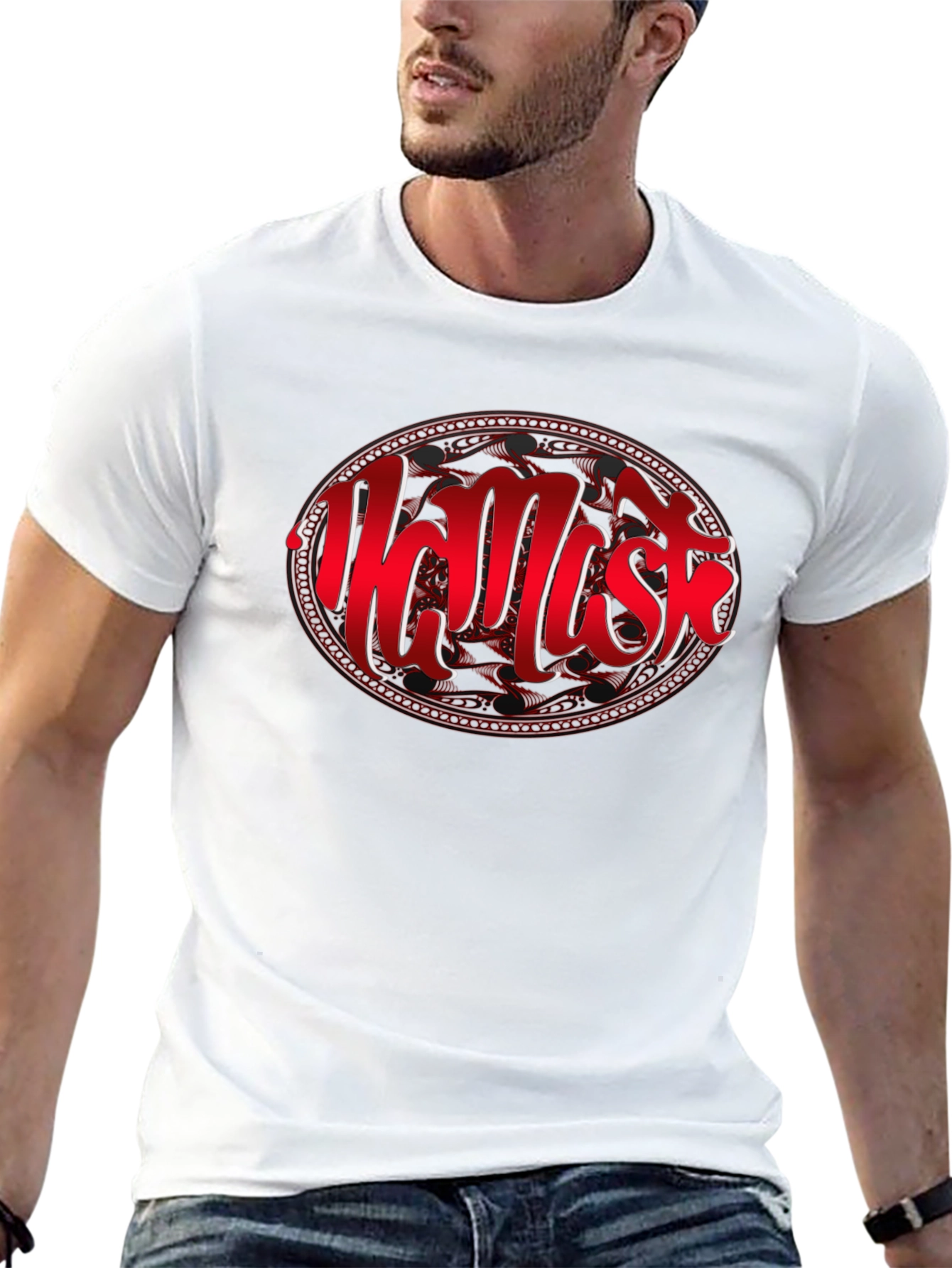 Namaste Graphic Tee - Black Cotton Comfort